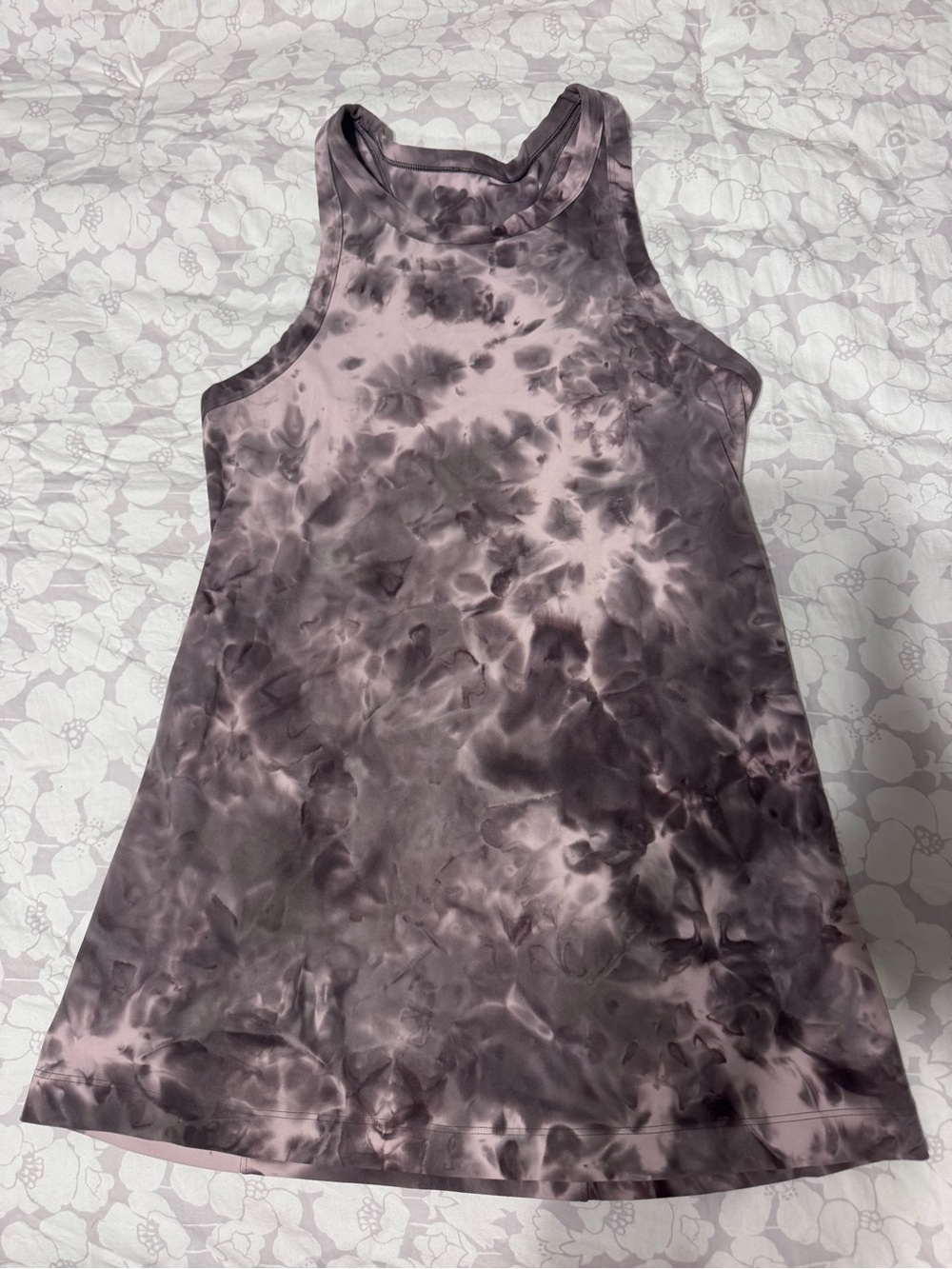lululemon athletica Mauve Tie-Dye Racerback Tank